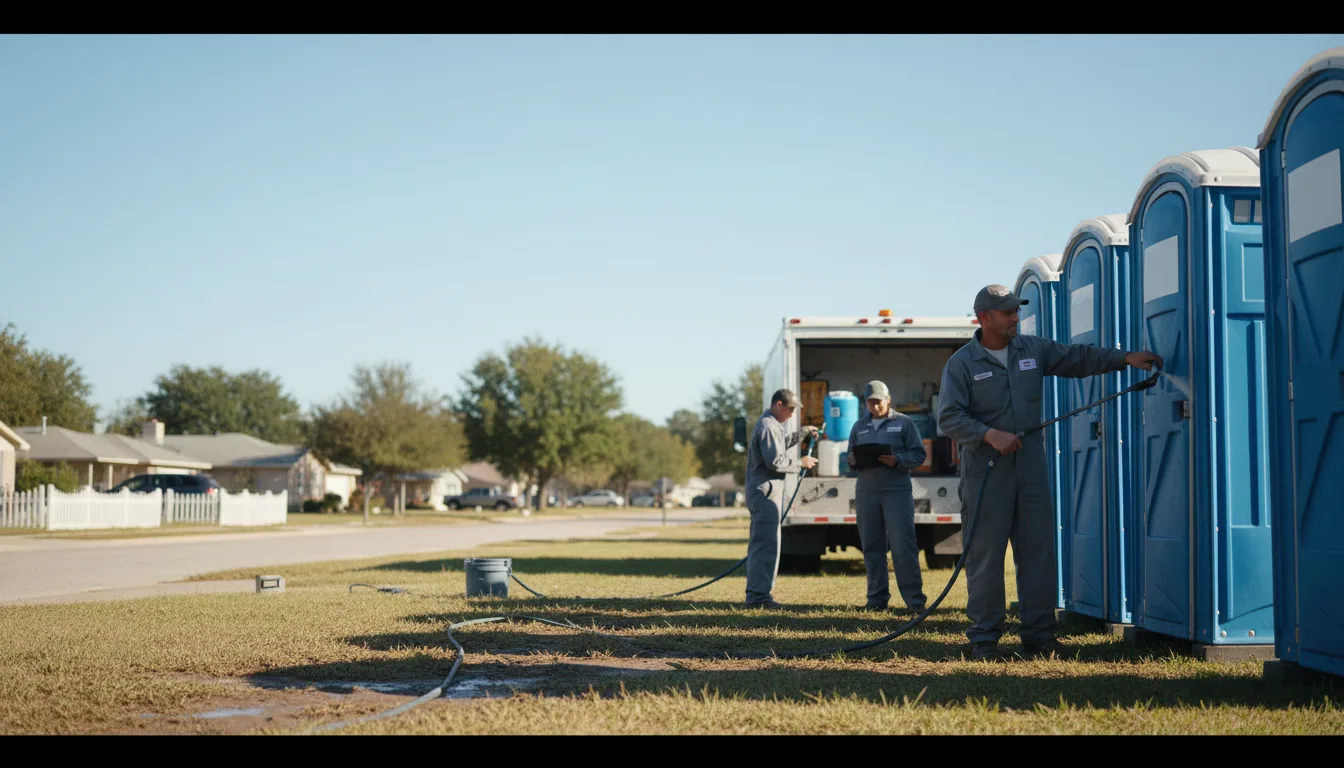 Long-Term Portable Toilet Rental in East Spencer, NC near me
